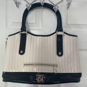 - Ted Baker tote with gold detail satchel